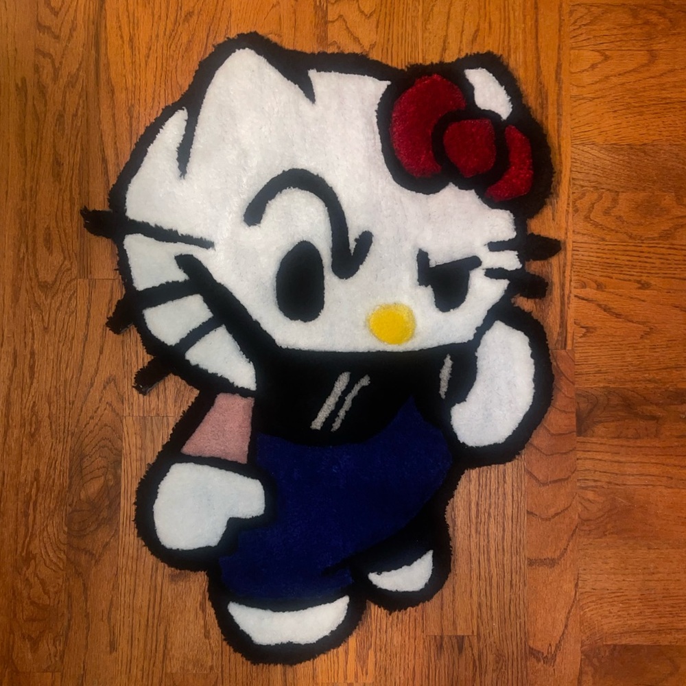 Hello Kitty Tufted Custom Rug - Picture 3 of 5